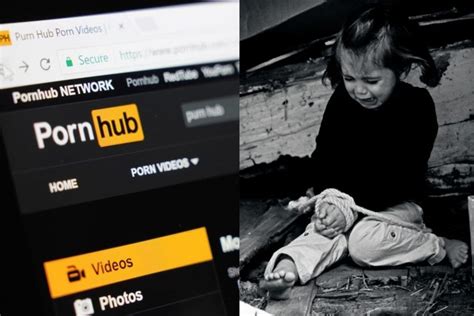 kids pornhub|Pornhub videos allegedly show children being raped